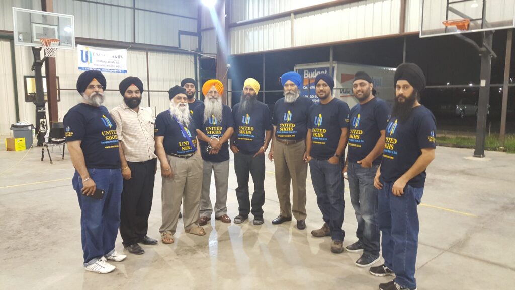 UNITED SIKHS volunteers in Houston, Texas
