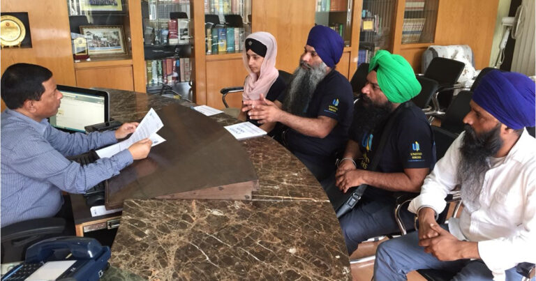 UNITED SIKHS Legal Team Meet Shillong Community Leaders