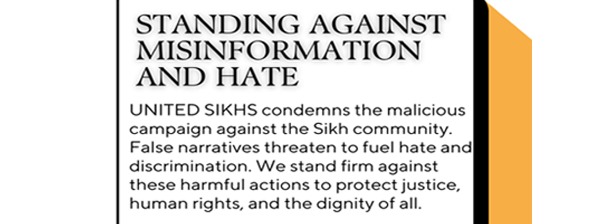 UNITED SIKHS Condemns Malicious Campaign against Sikhs: Raises Concern About Transnational Repression